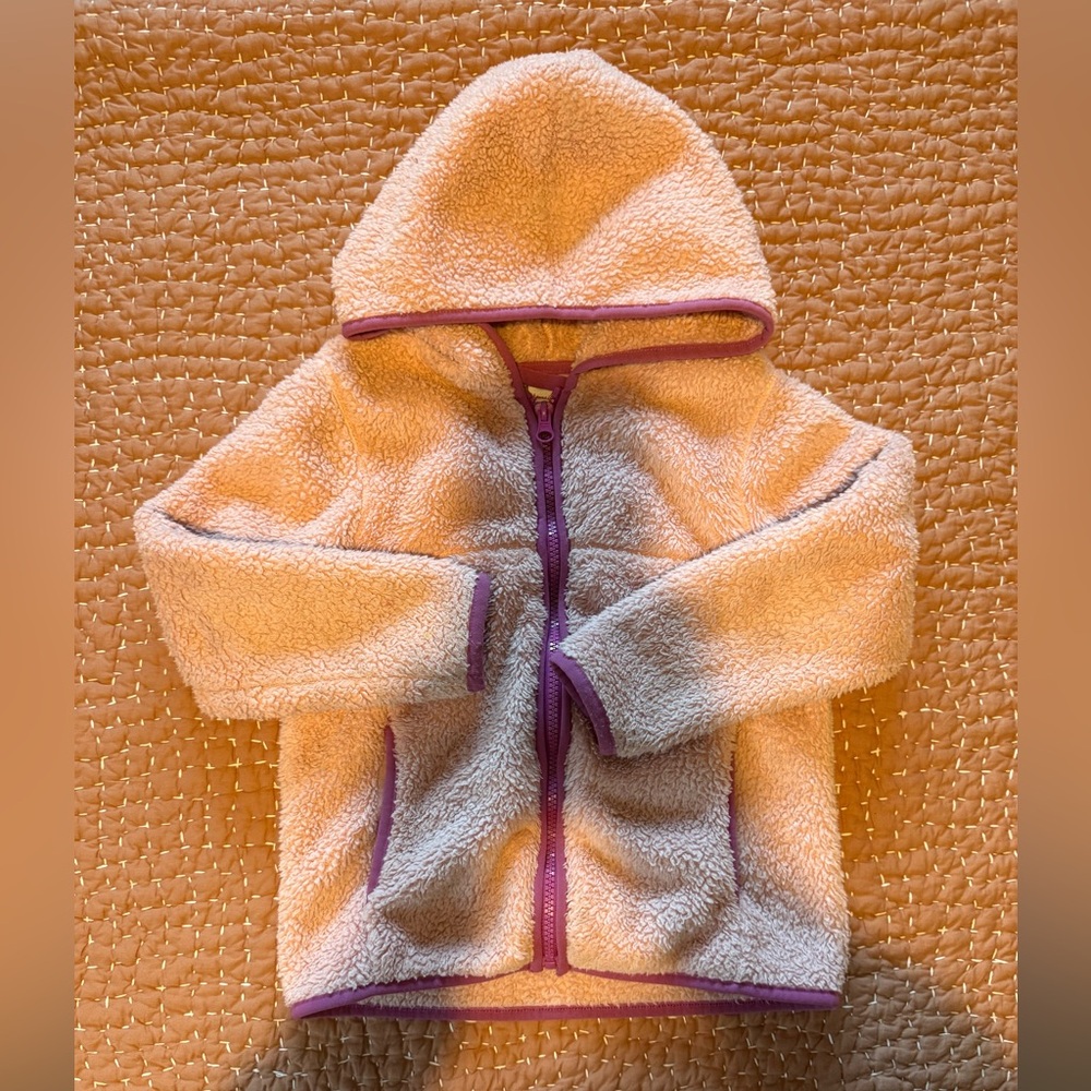 Hanna Andersson Marshmallow Hoodie - Size 5